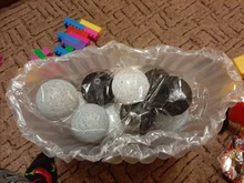 Led-String Chain Ball-Light Garland Party-Decoration Patio Wedding Christmas Halloween