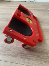 Protection-Pad Tile Rolling-Knee Wheels with Built-In-Foam Padded Platform-Laying Vinyl