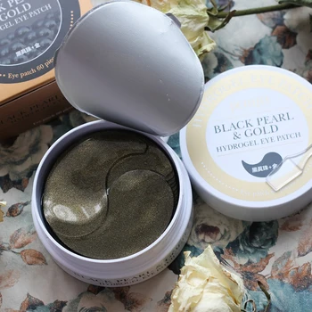 

Гидрогелевые patches with black pearl and gold PETITFEE, 60 PCs