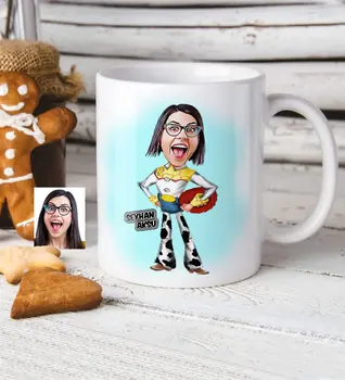 

Personalized Women 'S Toy Story Cartoon White Mug Cup-1
