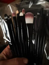 Juego de brochas de maquillaje profesionales, 15 Uds., sombra de ojos, base de maquillaje en polvo, pestañas, Kit de herramientas de belleza cosméticas