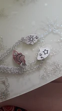 Conjunto de 3 piezas de colgante luna y estrella de sol, collar, mejor amigo, amistad, pareja, collar, joyería