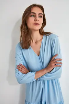 

Trendyol Button Woven Nightgown THMAW21GC0003