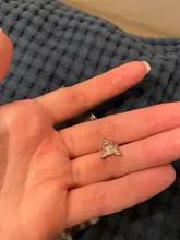 Lindo pinza coreana en Earcuff mariposa niña pendientes de Clip pendientes largos aretes pendientes No agujero falso No Piercing para cartílago oreja Clips para la joyería de las mujeres de regalo