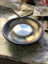 Bowls Feeding-Dishes Water-Dish-Feeder Stainless-Steel Pets-Supplies Puppy Cats-Food-Drink