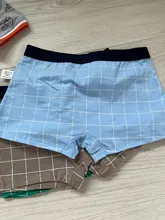 Ropa interior de algodón para niños, pantalones cortos de dibujos animados, bragas para bebés, bóxers a rayas, HH, 3 piezas