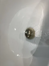 Faucet-Accessories Sink Pop-Up-Drain-Stopper Bathroom Basin Brass Rose-Gold/brushed Matt