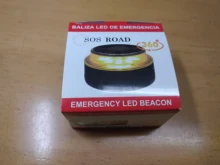 NK SOS Road- Baliza luz de Emergencia | Luz de Emergencia Autónoma | Luz LED | Señal V16 de Preseñalización de Peligro