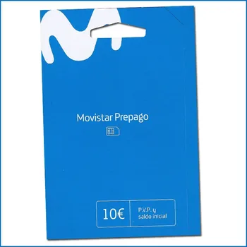 

Cheap SIM card Prepaid MOVISTAR with 10 € balance for national calls, SMS and mobile Internet 4G