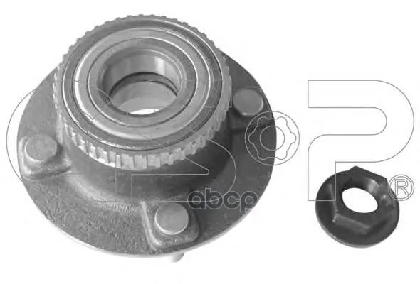 Ступица С Подшипником Ford Mondeo I-Ii/Fiesta Ii-Iv 89-01 Зад. Abs Gsp 9235005k GSP арт. 9235005K