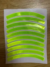 Llanta de bicicleta reflectante de Color, pegatinas reflectantes para bicicleta de equilibrio para niños, pegatinas reflectantes, advertencia de seguridad de conducción nocturna