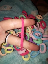 Cinta para el pelo pequeña para niña, diademas infantiles de colores, elásticas, de nailon, accesorios para el cabello, 50/100 Uds.