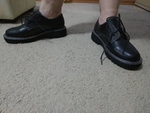 Zapatos Retro de piel auténtica para mujer, calzado de estudiante de estilo británico, rebelde ancho, talla grande 41 42 43, Oxford, Primavera, 2021