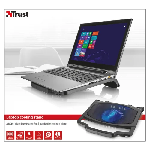 Охлаждающая подставка 20400 Trust ARCH 1хUSB