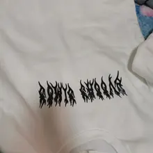 Ropa de calle de primavera para mujer, Tops negros, Sudadera con capucha gótica blanca de gran tamaño, ropa de calle para mujer, sudaderas geniales de hip-hop para parejas