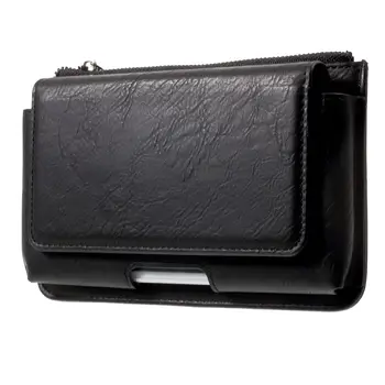 

Cover Case for Belt Horizontal includes Inside zippered Pocket for Samsung AMP PRIME 3 (2018)