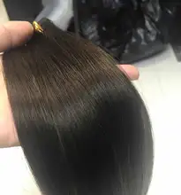 Extensiones de cabello humano 20 piezas, 40 unidades, pelo Natural Remy de trama recta, 16, 18, 20, 22 pulgadas