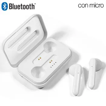 

Dual Pod COOL STYLE Stereo Bluetooth headsets White