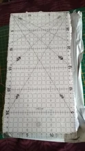 Regla para dibujo de 30x15cm, regla de Patchwork de Material acrílico de alta calidad, regla transparente, escala, dibujo de línea de oficina y escuela