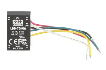 

DC/DC Step Down Converter Meanwell LDD-700HW 700mA by DC9-56V to DC2-52V