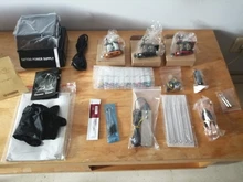 Kit completo de máquinas de tatuaje, pistola de tinta negra, fuente de alimentación, agarres, herramientas de arte corporal, conjunto de tatuaje, maquillaje permanente