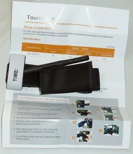 Torniquete de primeros auxilios, correa para traumatismo y detención de sangrado rápido para rescate médico