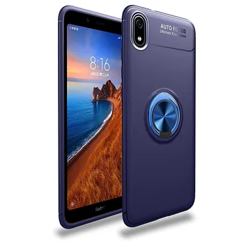 

Stand case Silicone with Ring for Xiaomi Redmi 7A Blue