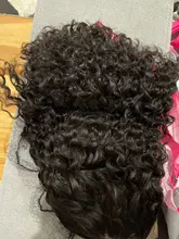 Rizado Bob peluca del pelo humano del frente del cordón pelucas con minimechones brasileño Remy pelo humano Pelo Corto Pre arrancado peluca para las mujeres negras de la onda profunda de la peluca
