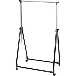 

Rack for clothes Tatkraft HALLAND foldable. width 89 cm. The depth of the 49 cm. Height 99-167 cm
