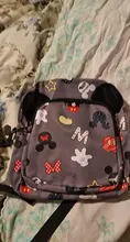 Mochila de moda de Disney para niños y niñas, morral Escolar de Mickey Mouse para guardería, morral de viaje pequeño de 3 a 6 años