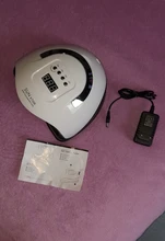 SUN X7 MAX-Lámpara LED UV de secado rápido para uñas, de alta potencia, 180W, esmalte de Gel, herramienta de secado de uñas con Sensor inteligente, nueva oferta