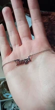 Collar de acero inoxidable con letras de estilo Hip Hop para mujer, colgante de estilo gótico Punk para bebé, niña pequeña, Ángel, Princesa, príncipe, Harajuku