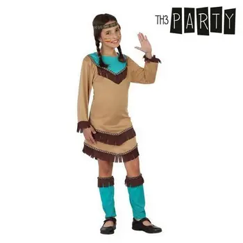 

Costume for Children Indian woman Blue (4 Pcs)