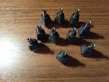 5,5/2,1mm conector DC CCTV UTP Cable de alimentación Cable de adaptador de enchufe DC/AC/2/cámara Balun de vídeo conector