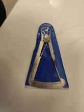 Calibrador de acero inoxidable Autoclavable, regla Dental de laboratorio quirúrgico, regla de 0-10mm, herramientas de medición