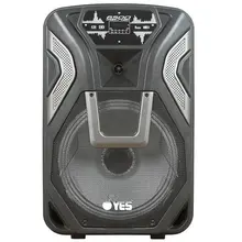 Акустическая система YES BPY 6500 динамик 15" включающим в себя гарнитуру блютус и флеш-накопитель USB комбо колонка усилитель