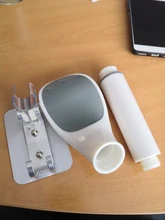 Cabezal de ducha de lluvia a presión de alta calidad, boquilla de pulverización de filtro de ahorro de agua, ahorro de agua de alta presión, color blanco