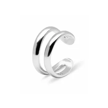 

Earcuff Silver RONBET Smooth Double LUXENTER