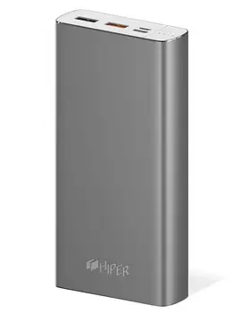 

External Battery HiPER mpx20000 Space Gray