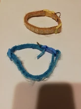 Collier-Collar para gatos con estampado de pata, correa de nailon ajustable para el cuello, para gatos