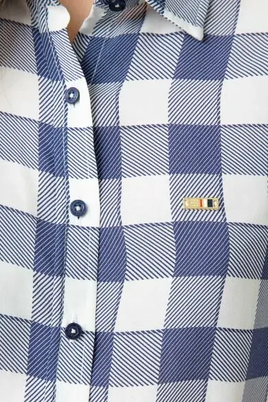 Uss. POLO ASSN. В клетку, обычная рубашка
