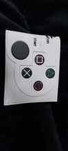 Game PlayStation 4-cartera de PVC con asa de mando para niños y niñas, tarjetero pequeño plegable, con capas de dibujos animados, monedero de bolsillo con cremallera