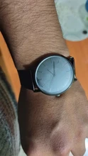 Reloj minimalista de cuarzo para hombre, cronógrafo ultradelgado, sencillo, de negocios, con correa de malla de acero inoxidable, Masculino