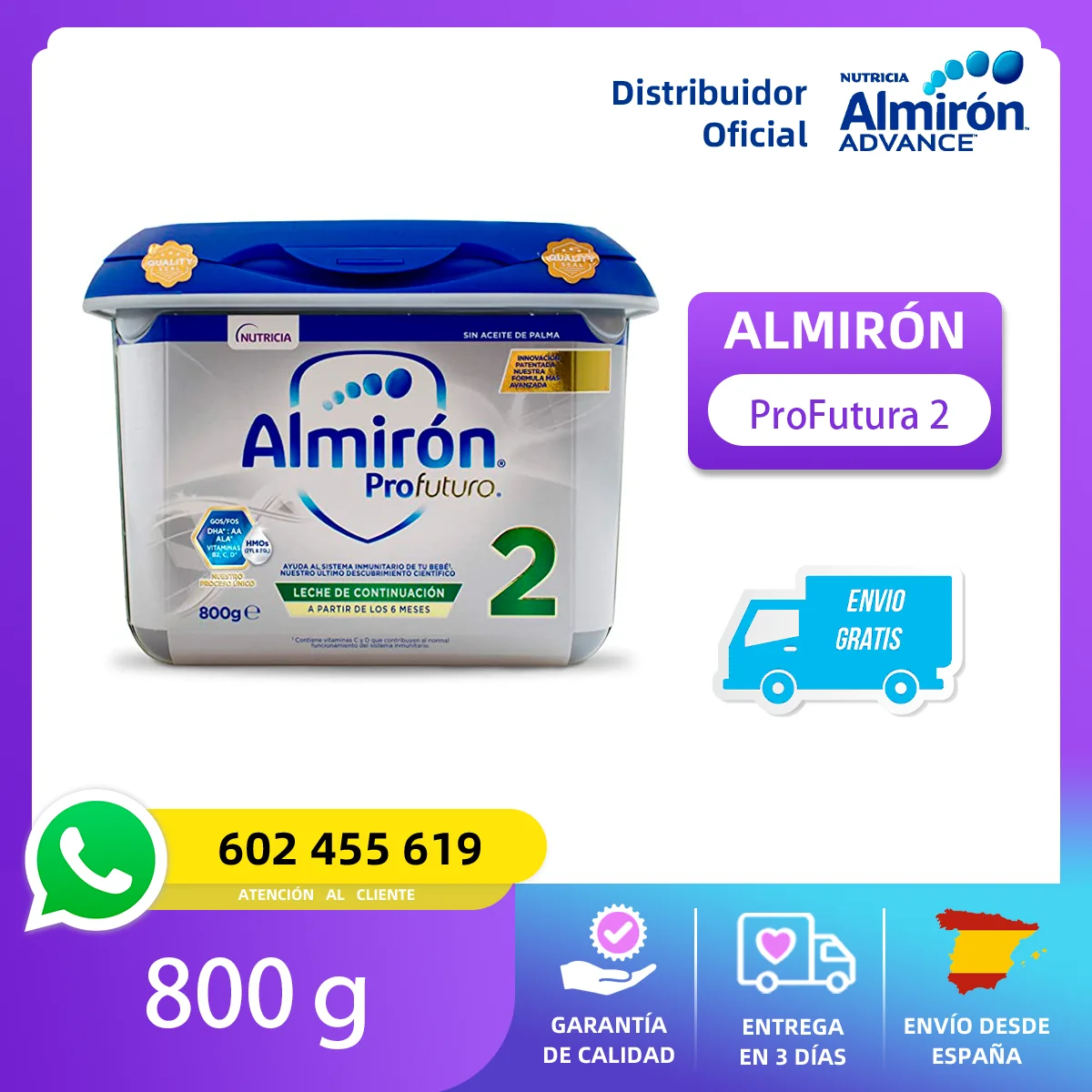 Almiron Profutura 1 - Nutrition facts