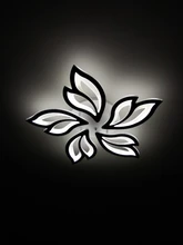 Modern LED Chandelier Light Bedroom Living-Room Ceiling Remote-Control-Function 