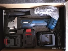 WOSAI-amoladora angular inalámbrica M14, herramienta eléctrica de corte sin escobillas, 20V, iones de litio