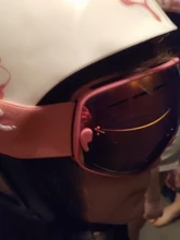 COPOZZ-Gafas de esquí de tamaño pequeño para niños, máscara antiniebla doble UV400, para esquiar, GOG-243