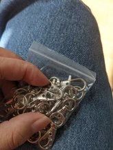 20 piezas de broche de pinza giratoria para llaveros, broche de pinza giratoria de oro, plata y bronce, llavero, accesorios de anillo de tecla dividida, cierres para fabricación de llaveros de 32mm