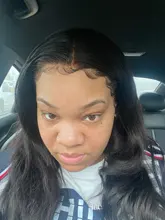 Encaje Frontal transparente con mechones de pelo brasileño, mechones de pelo ondulado con extensiones de cabello humano mechones para mujeres negras