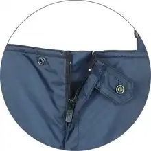 Полукомбинезон Сплав утепленный синий оксфорд